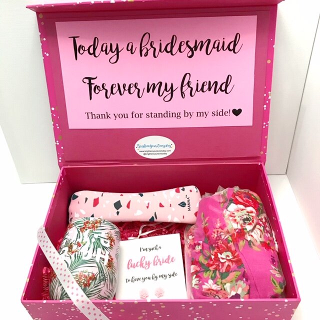 Thank you on sale bridesmaid gifts